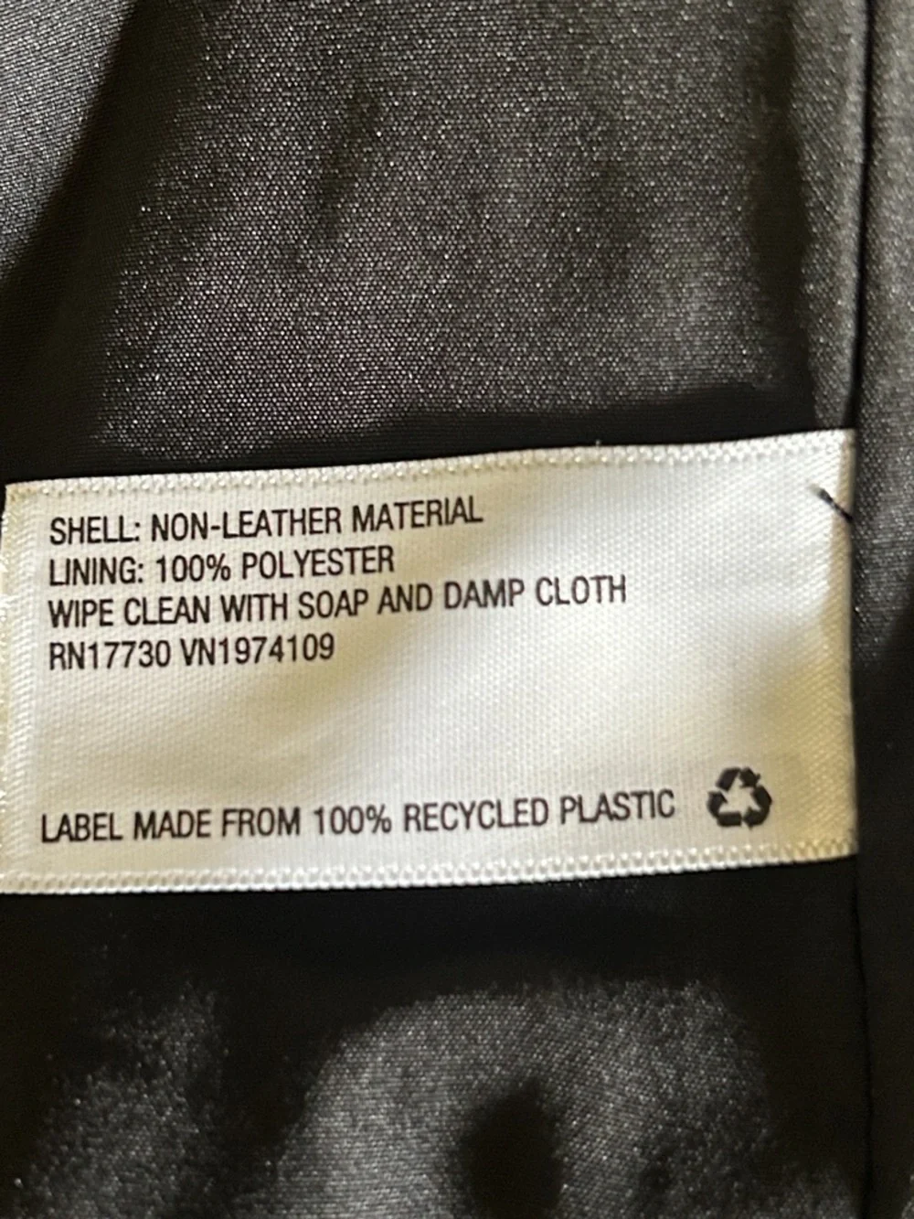 NWT Wild Fable Black Vegan Leather Motorcycle Rider Biker Jacket Women’s M - Picture 7 of 10
